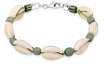 Kuzzoi Silberarmband Kauri Muschel Beach Surfer Festival 925 Silber, Muschel