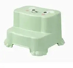 Mojawo Fu&szlig;hocker Kinder Tritthocker Trittstufe Hocker Kunststoff Gr&uuml;n...