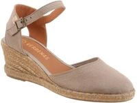 Slingpumps VERBENAS, Damen, Gr. 37, beige, Veloursleder, unifarben, Schuhe