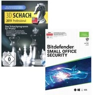 Bitdefender Small Office Security 20 G. / 12 M. + 3D Schach Prof. 2019