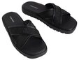 Calvin Klein SQ MOLDED SANDAL XCROSS WB Pantolette Strandschuh, Sommerschuh,