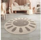 TT Home Teppich Kinderzimmer, Rund, H&ouml;he: 21 mm, Kinderteppich Kinderzimmer...