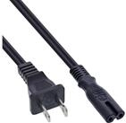 Inline InLine&reg; Netzkabel, Netzstecker USA auf Euro 8 C7 Stecker, 0,5m...