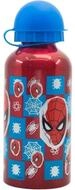 Stor Trinkflasche 400ml KINDER ALUMINIUM FLASCHE, SPIDERMAN ARACHNID GRID