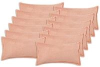 vidaXL Kissenbezug Kissenbezug 12 pcs HOUTEN Rosa 40 x 80 cm Boucl&eacute;, (12...