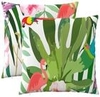vidaXL Kissenbezug Kissenbezug 2 pcs HEERLEN Mehrfarbig 60 x 60 cm Polyester, (2