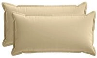 vidaXL Kissenbezug Kissenbezug 2 stk. HOUTEN Beige 40 x 70 cm Polyester, (2...