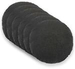 vidaXL Kissenbezug Kissenbezug 6 pcs HEERLEN Dunkelgrau &Oslash; 60 cm Boucl&eacute;, (6...