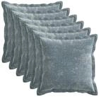 vidaXL Kissenbezug Kissenbezug 6 stk. HOUTEN Himmelblau 40 x 40 cm...