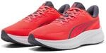 Laufschuh PUMA "POUNCE LITE 2", Gr. 47, rot (ultra rot, inky depths), Textil, Schuhe