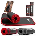 NEOLYMP Fitnessmatte extra dicke Fitnessmatte rutschfest mit Aufh&auml;nge-&Ouml;sen