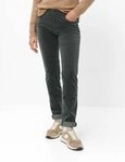 Brax 5-Pocket-Hose Style MARY Samt: Five-Pocket Hose im Regular Fit