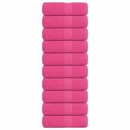 vidaXL Waschlappen vidaXL Wascht&uuml;cher FROGN 10 Stk. Rosa 30x30 cm 360 g/m&sup2;