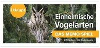 Haupt Spiel Einheimische Vogelarten - das Memo-Spiel