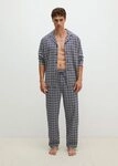 Marc O'Polo Pyjamahose gerade Passform, f&uuml;r Homewear und Sleepwear, mit
