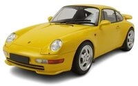 Minichamps Modellauto Porsche 911 (993) RS 1994 gelb, Ma&szlig;stab 1:18