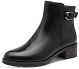 MARCO TOZZI Stiefelette Blockabsatz, Ankle Boots mit modischer Zierschnalle