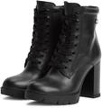 High-Heel-Stiefelette TOMMY JEANS "TJW LACE UP HIGH HEEL BOOTS", Damen, Gr. 36,