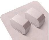 YEAZ Yogablock NEXT LEVEL Set - Yoga-Bl&ouml;cke & Handtuch, rutschfeste Soft-Touch