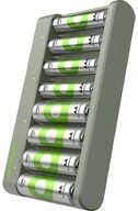 Gp USB-Modell Ladeger&auml;t inkl. 4 x RECYKO AA 2100 mAh und 4 x Rundzellen-Lader