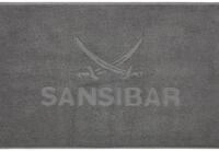 Sansibar Sylt Duschmatte Badvorleger, Duschvorleger, Badematte 50x80 cm,