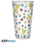 ABYstyle Tasse POKEMON - Large Glass - 400ml - Pikachu pattern -