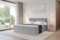 ALTDECOR Boxbett FAMA (Multipocket-Matratze H4, H3 Matratze Bonellfederung,...