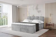 ALTDECOR Boxbett NINA (Multipocket-Matratze H4, H3 Matratze Bonellfederung,...