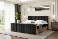 ALTDECOR Boxbett LOLLI4-Z (Multipocket-Matratze H4, H3 Matratze Bonellfederung,