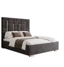 Lookway Polsterbett BRIGITTE GOLD mit Bettkasten (Bett mit Metallgestell)