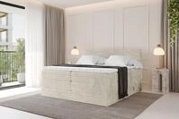 ALTDECOR Boxspringbett TOLO KING-v1 (Multipocket-Matratze H4, H3 Matratze