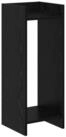 vidaXL Blumenst&auml;nder Pflanzenst&auml;nder Schwarz Eichen-Optik 30 x 30 x 80 cm (1...