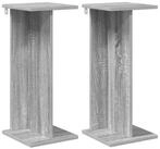 vidaXL Blumenst&auml;nder Pflanzenst&auml;nder 2 Stk. Sonoma-Grau 25 x 25,5 x 60,5 cm...