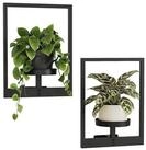 LuxusKollektion Blumenst&auml;nder Blumentopfhalter Wandmontage Metallrahmen