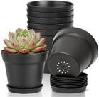 LuxusKollektion Blumentopf Blumentopf 8er Set Plastik Untersetzer Ablaufl&ouml;cher