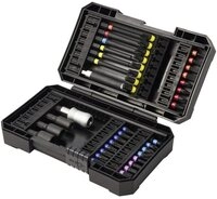 TOOLCRAFT Bit-Set TOOLCRAFT TO-10911219 Bit-Set 43teilig Schlitz, Kreuzschlitz