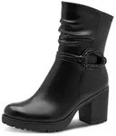 MARCO TOZZI Stiefelette Blockabsatz, Boots mit B&auml;ndern und Schmuckelement...