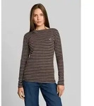 TOM TAILOR Langarmshirt T-Shirt (im Einserpack) Langarmshirt mit Streifenmuster...