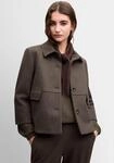 Jackenblazer CINQUE "CILOTTE", Damen, Gr. 34, braun, Web, Obermaterial: 90%
