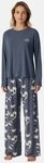 Schiesser Pyjama Casual Fashion (Set, 2 tlg) Schlafanzug - Atmungsaktiv