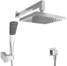 PaulGurkes Duscharmatur (Set, Duschset ohne Armatur, mit Kopf- und Handbrause)