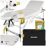 tectake Massageliege 3 Zonen Kosmetikliege mit 5cm Polsterung und...