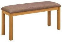vidaXL Sitzbank 95 x 32 x 45 cm Esstischbank 95x32x45 cm Massivholz Eiche Grau