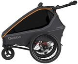 Qeridoo Fahrradkinderanh&auml;nger Kidgoo 2 Sport FIDLOCK Edition, ab 6 Monate-ca. 6