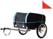 relaxdays Fahrradlastenanh&auml;nger Fahrradanh&auml;nger Lastenanh&auml;nger klappbar,