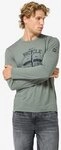 SUPER.NATURAL Langarmshirt f&uuml;r Herren,Merino M BIKE ENTHUSIAST LS mit...