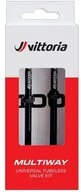 Vittoria Scheibenbremse Vittoria MULTIWAY TUBELESS VENTIL ALU 80mm - leichtes