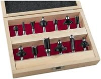 Westfalia Werkzeug Fr&auml;ser-Set HM Fr&auml;sersatz 13-teilig (Oberfr&auml;sen), 8mm...