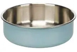 Flamingo Futternapf Futter- und Trinknapf Yumi rund hellblau f&uuml;r Hunde blau 1550 ml