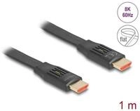 Delock DELOCK High Speed HDMI Flachbandkabel 8K 60Hz 1m HDMI-Kabel